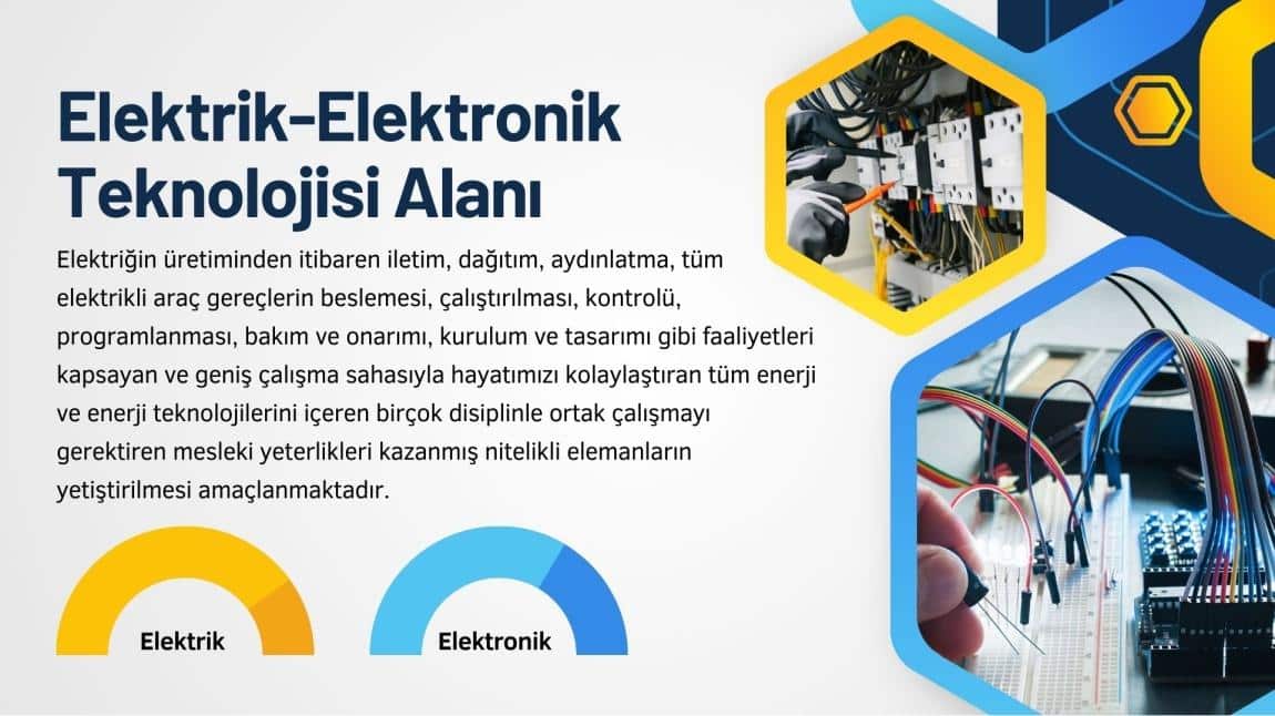 Elektrik-Elektronik Teknolojisi Alanı