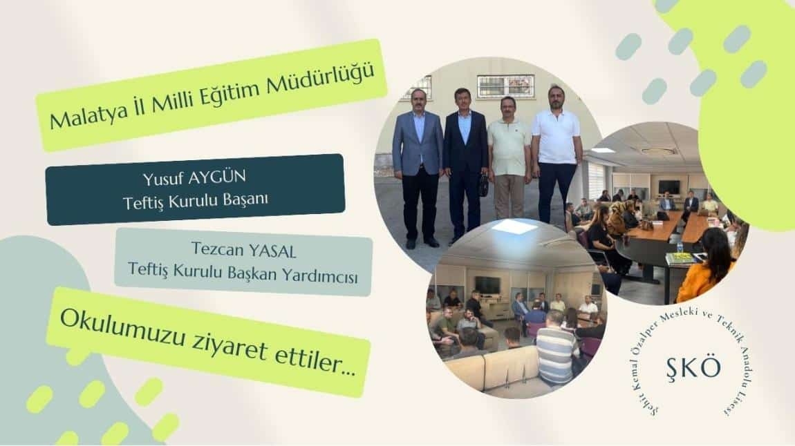 Teftiş Kurulunun Okulumuzu Ziyareti